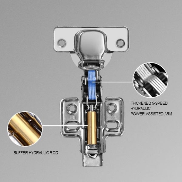 M Series 304 Stainless Steel Hinge - Image 4