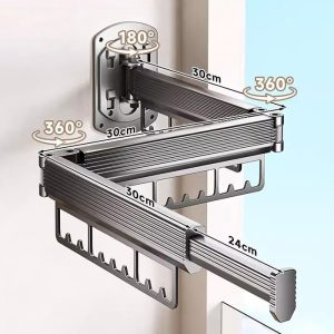 Foldable Clothes Drying Rack