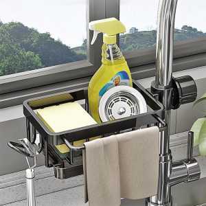 Faucet Mounted Storage Rack